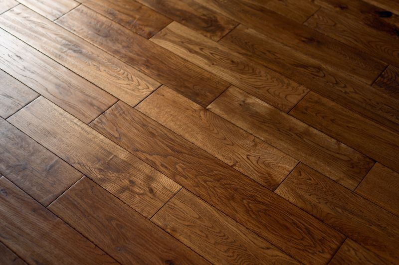 Dark Wood Floor Installation in Manassas, VA