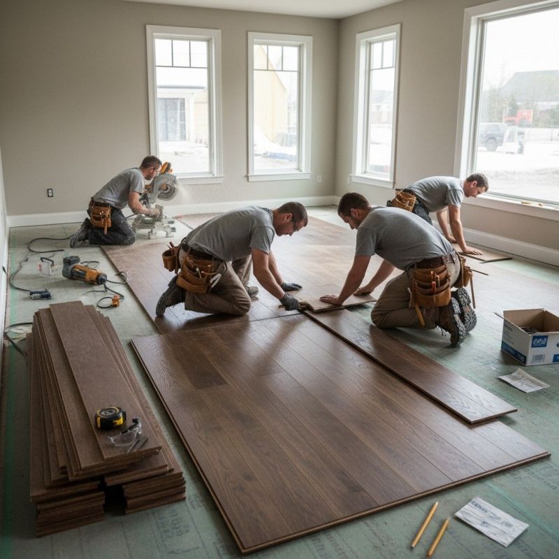 How To Prepare Your Home For Hardwood Floor Installation When Materials Are Provided