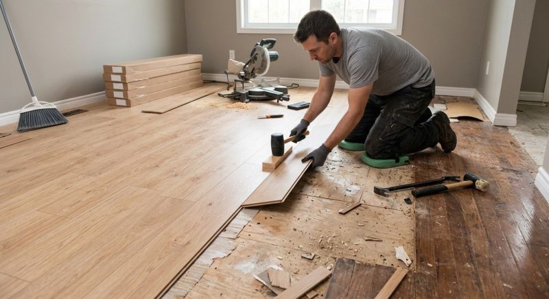 Laminate Flooring Replacement in Longmont, CO