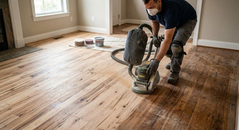 Mahogany Floor Refinishing in Kansas City, KS