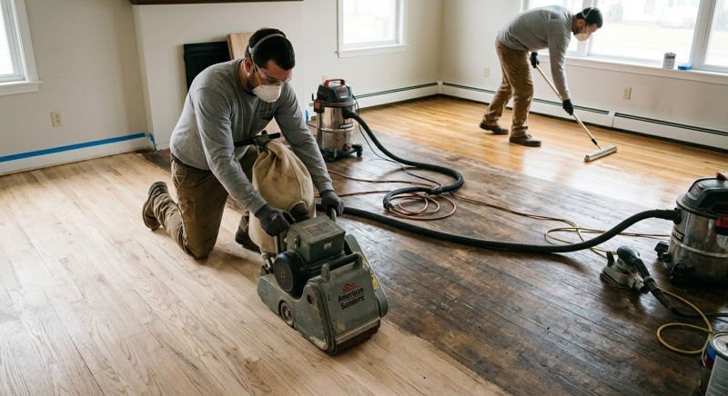 Parquet Floor Refinishing in Overland Park, KS