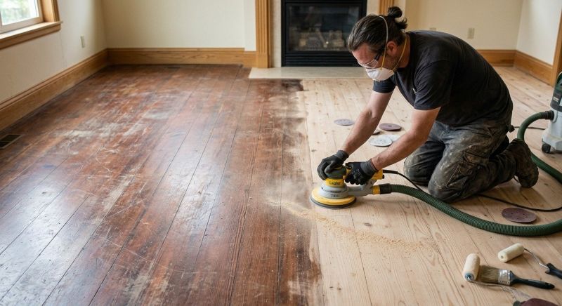 Teak Floor Refinishing in Kansas City, KS