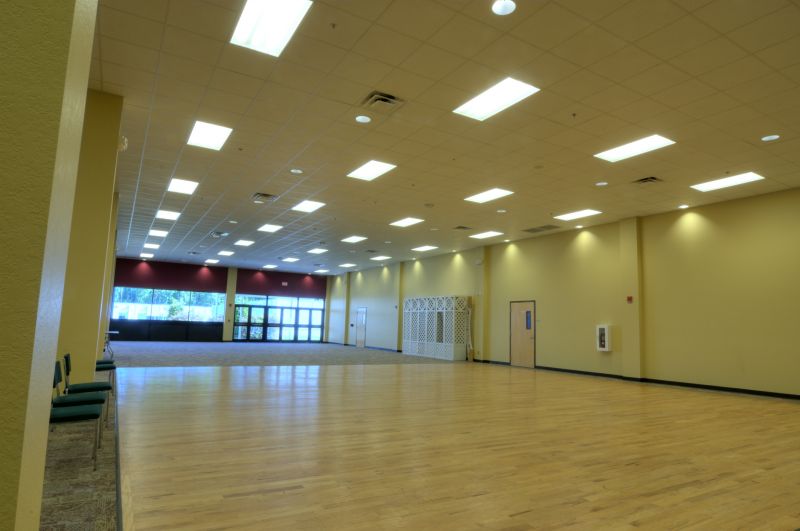Dark Hardwood in Dining Area